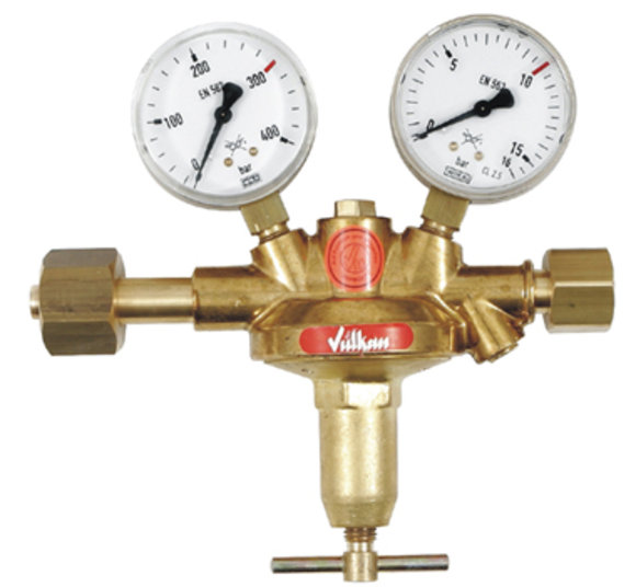 Hauptdruckminderer CO2/Argon 0-10 bar Vulkan H10/300  Effect für SE10