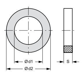 "Usit-Dichtring 13,7x20,0mm für G1/8"""