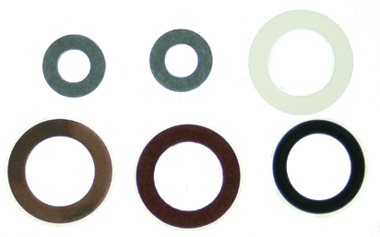 Anschlussdichtung EPDM für Druckminderer 300 bar, Inertgase, Brenngase