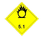 entzündbar (brandfördernd)