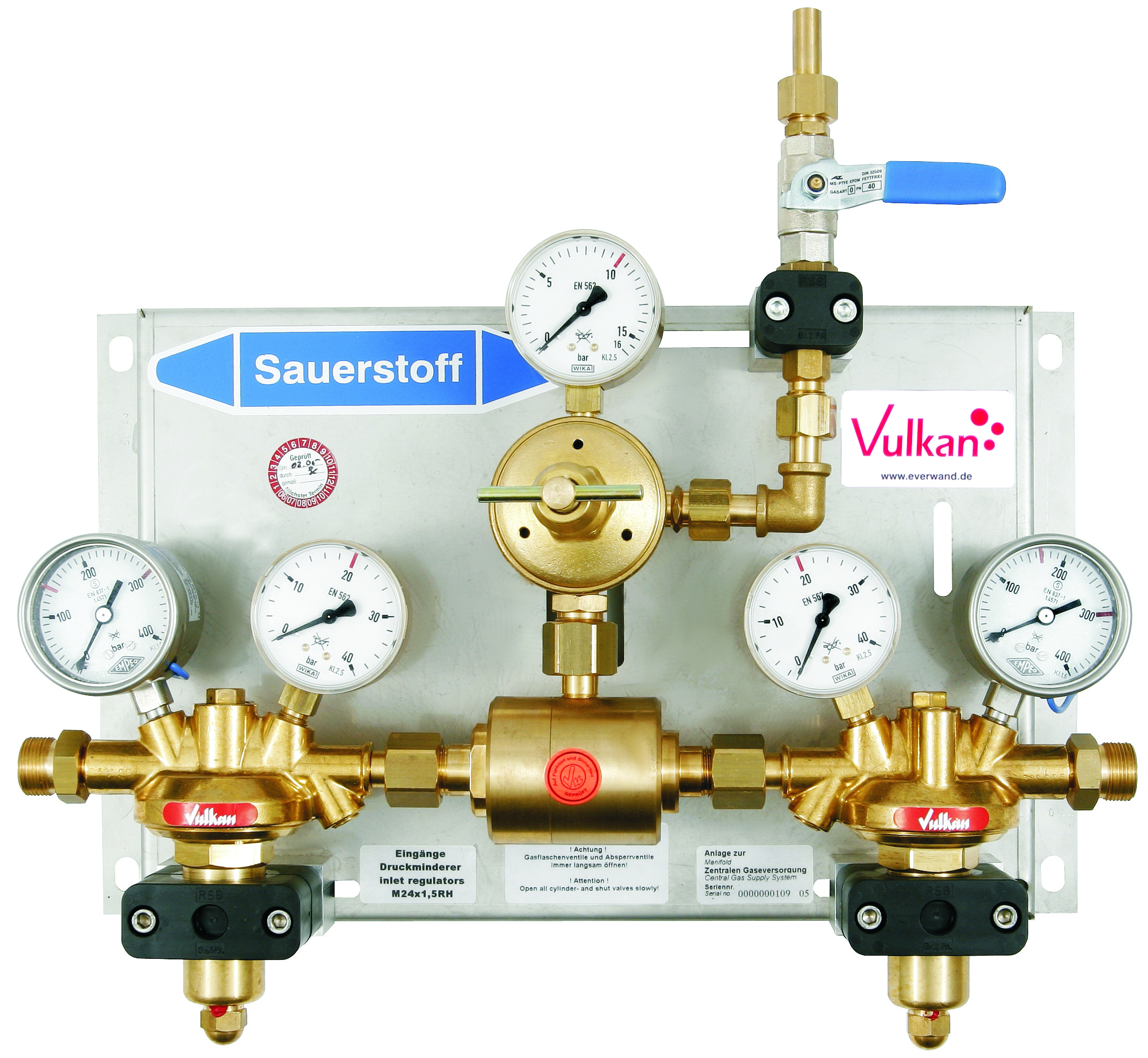 Automatische Umschaltgruppe Modula AM 35/300 Argon